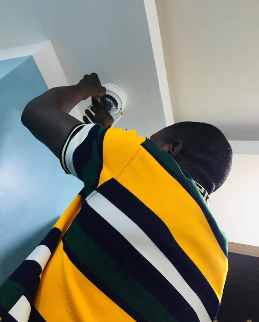 Cctv camera installation