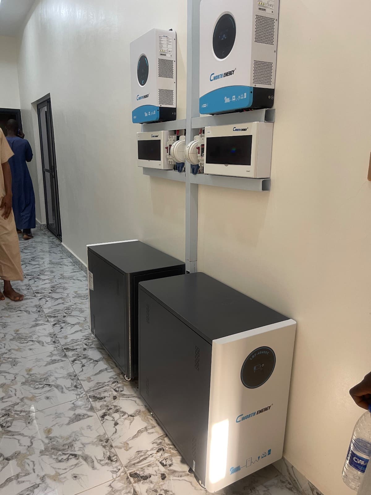 12kva with 40kwh installation in Mainna