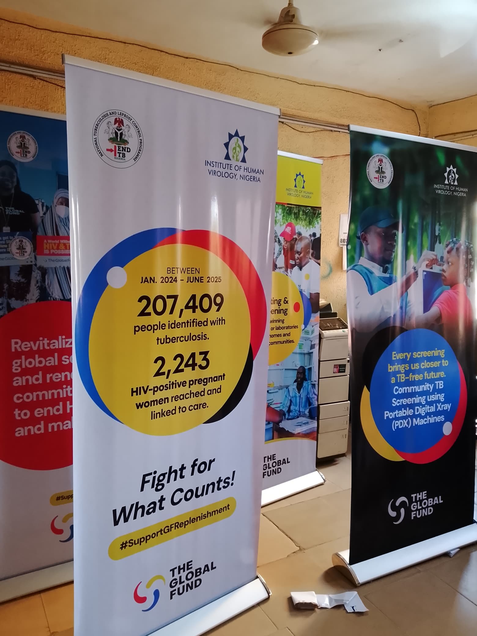 IHVN ROLL UP BANNERS